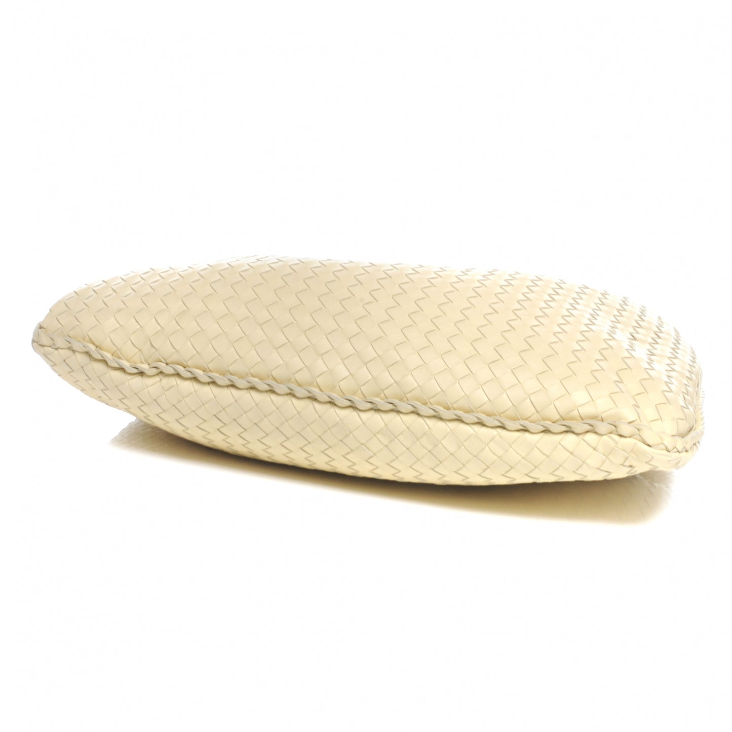 Nappa Intrecciato Large Veneta Hobo Hay
