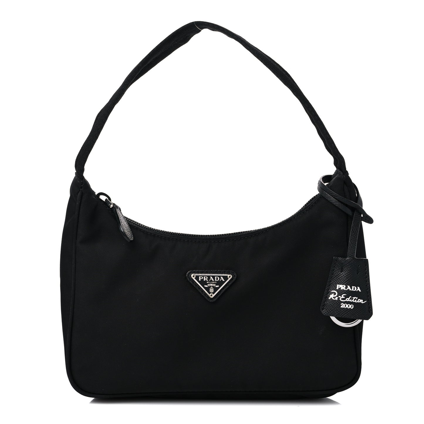 Tessuto Nylon Mini Re-Edition 2000 Bag Black
