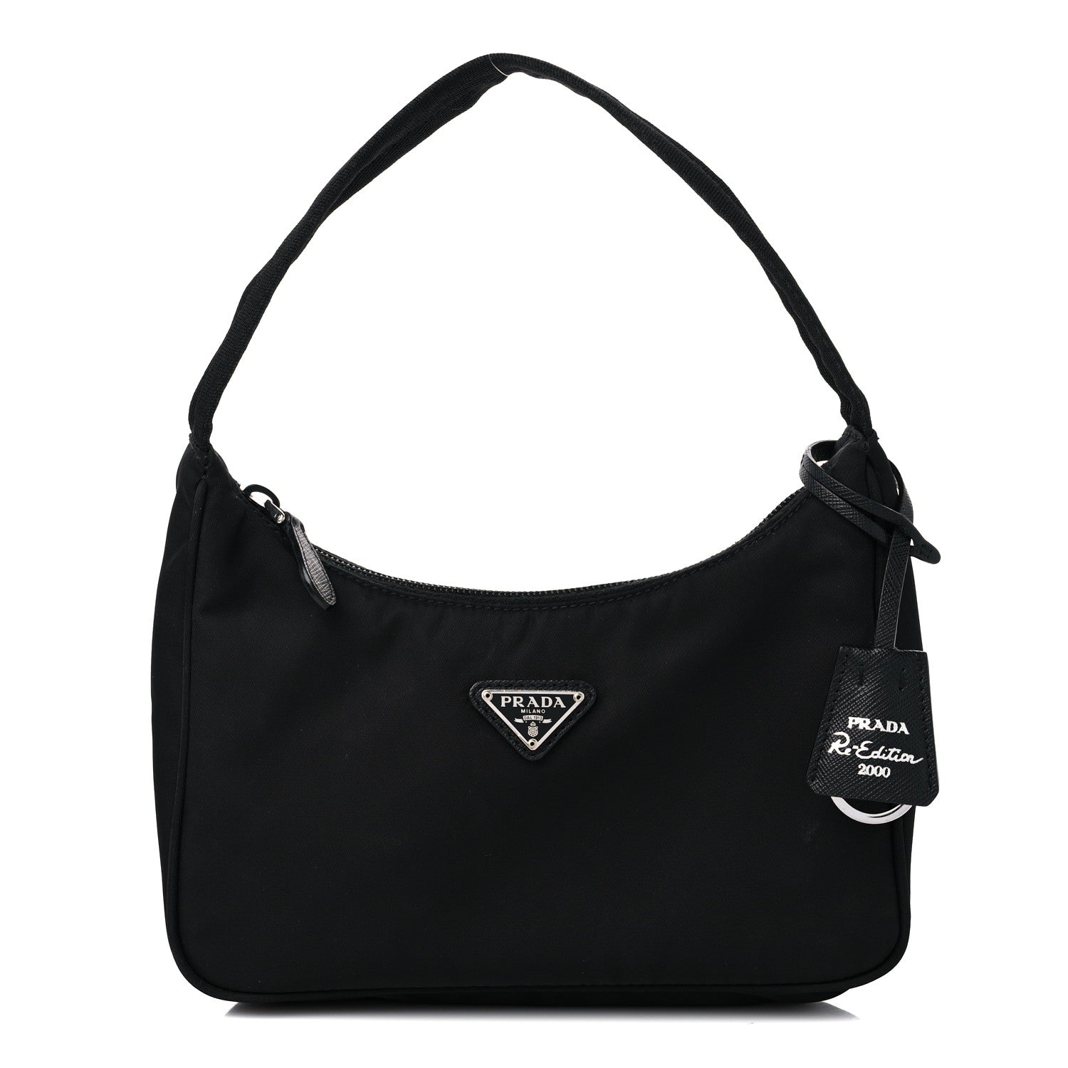 Prada Tessuto Nylon Mini Re-Edition 2000 Bag Black 1 of 11