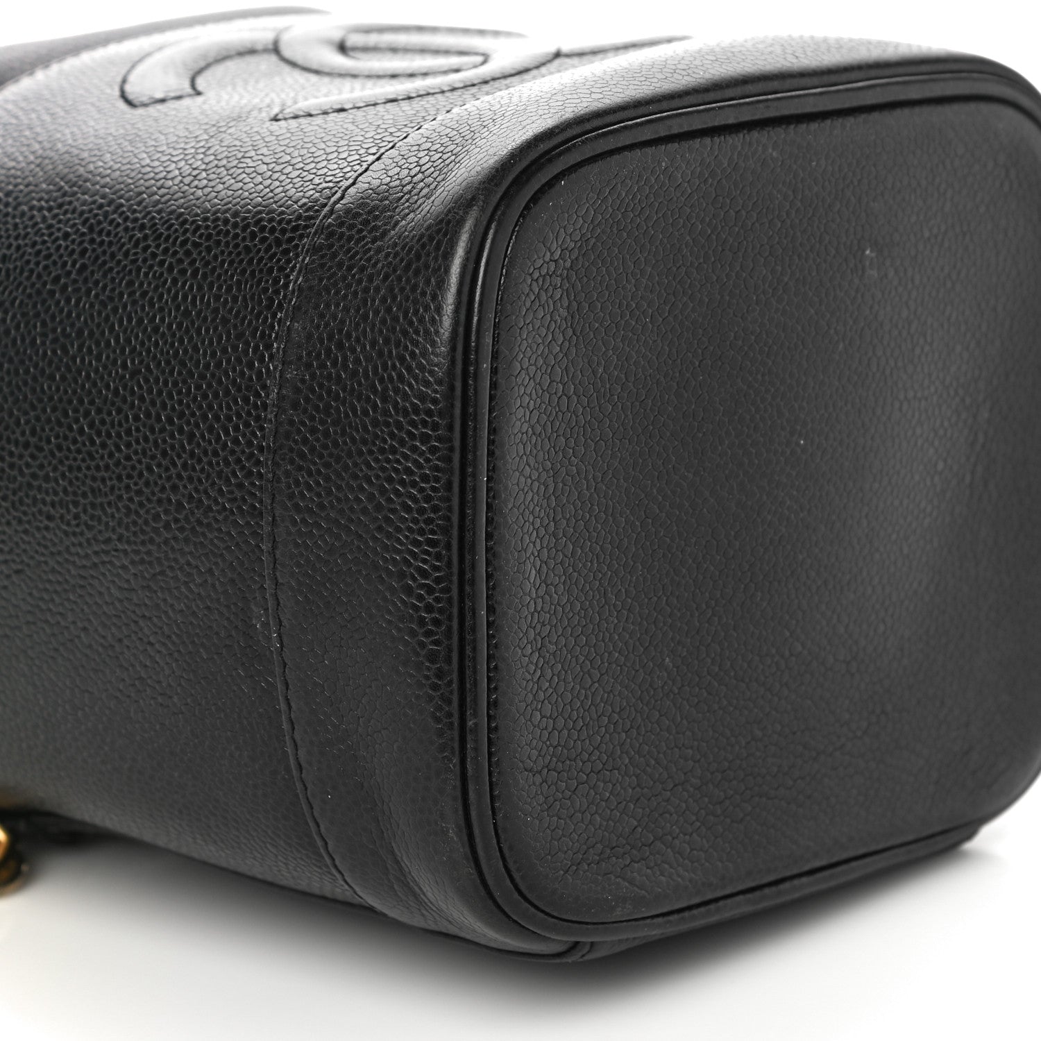 Chanel Caviar Vanity Cosmetic Case Black 9 of 21