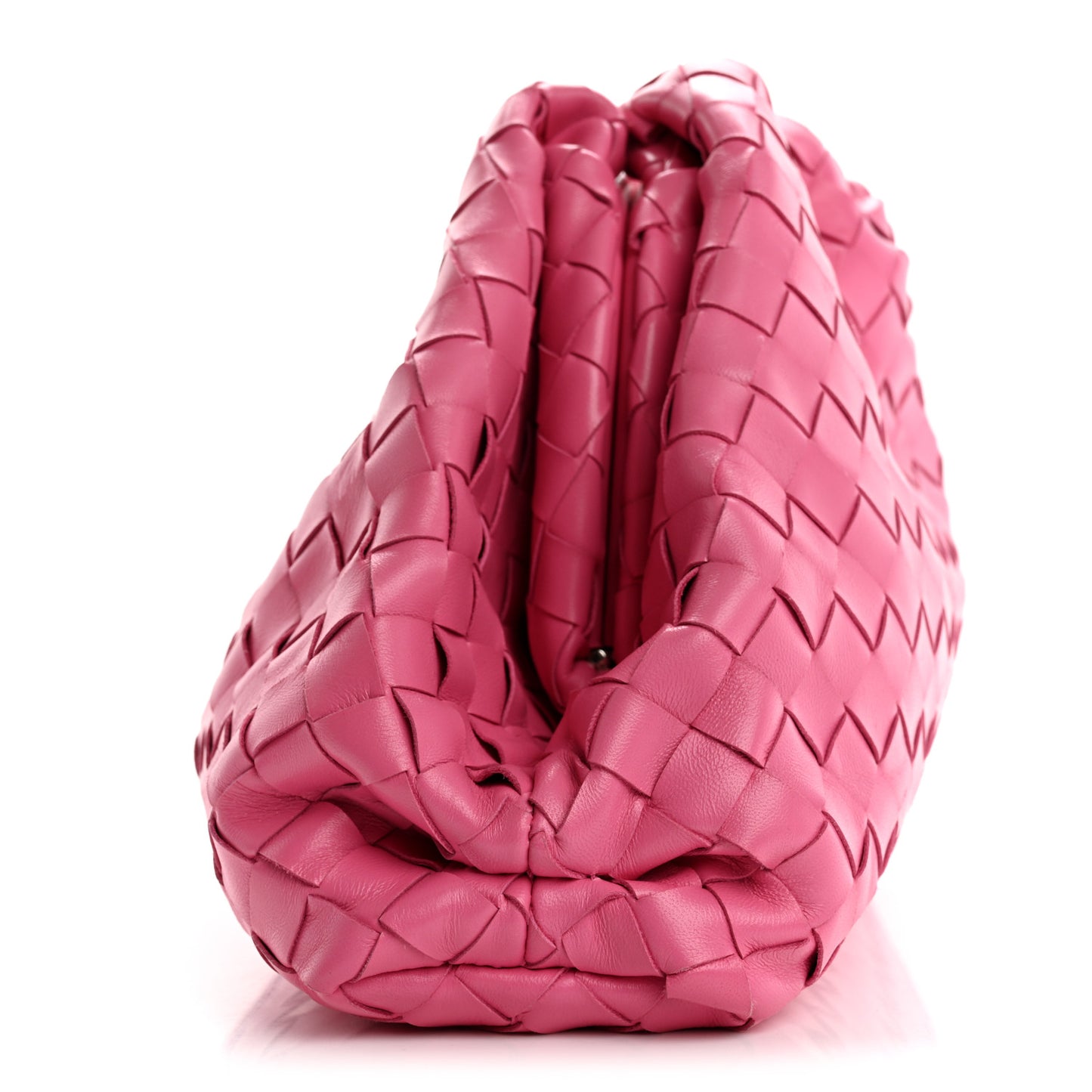 Nappa Maxi Intrecciato The Pouch Oversized Pink