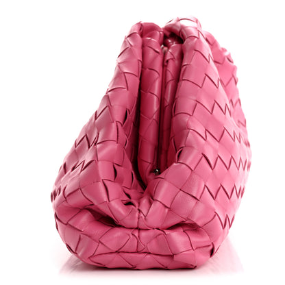 Bottega Veneta Nappa Maxi Intrecciato The Pouch Oversized Pink 10 of 11