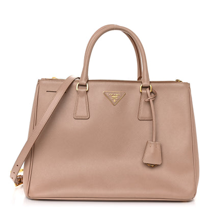 Prada Saffiano Medium Galleria Double Zip Tote Cammeo 1 of 9