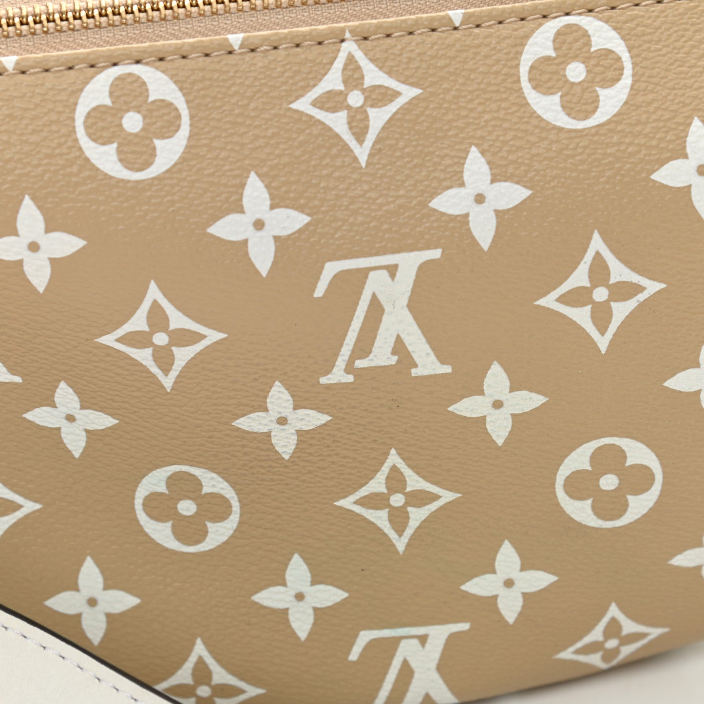 Monogram Giant Bumbag Kaki Beige