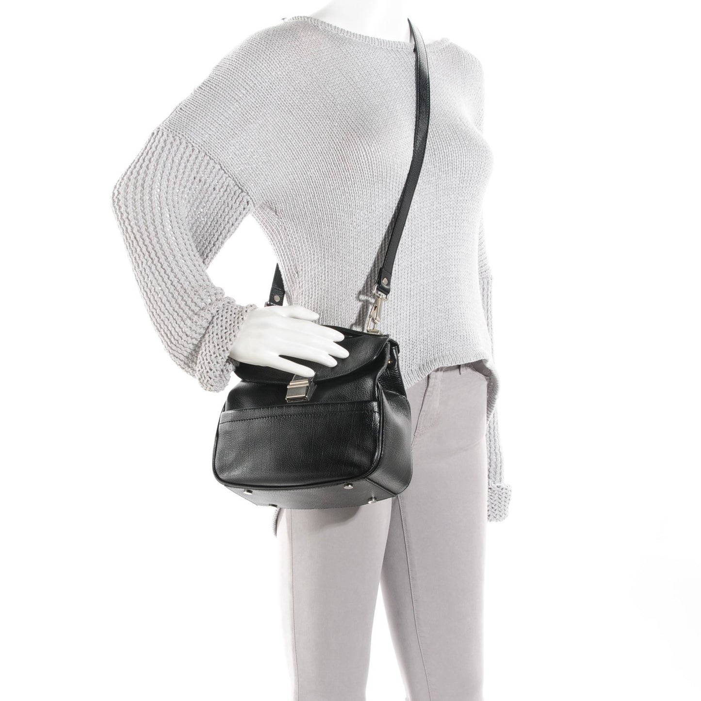 Vachetta Lux Mini Kent Crossbody Black