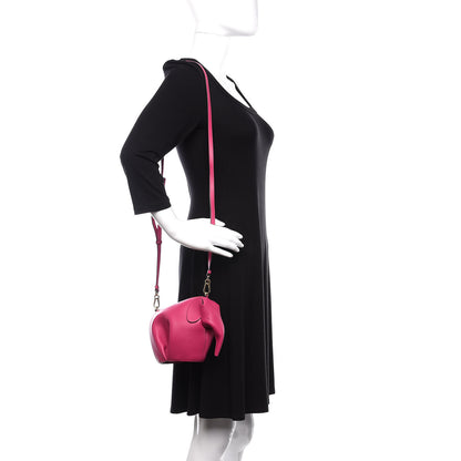 Loewe Calfskin Mini Elephant Crossbody Bag Fuchsia 2 of 9