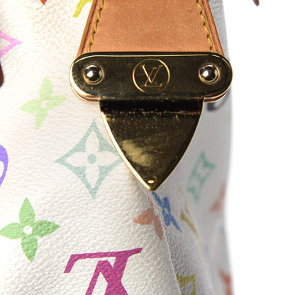 Louis Vuitton Monogram Multicolor Speedy 30 White 18 of 18