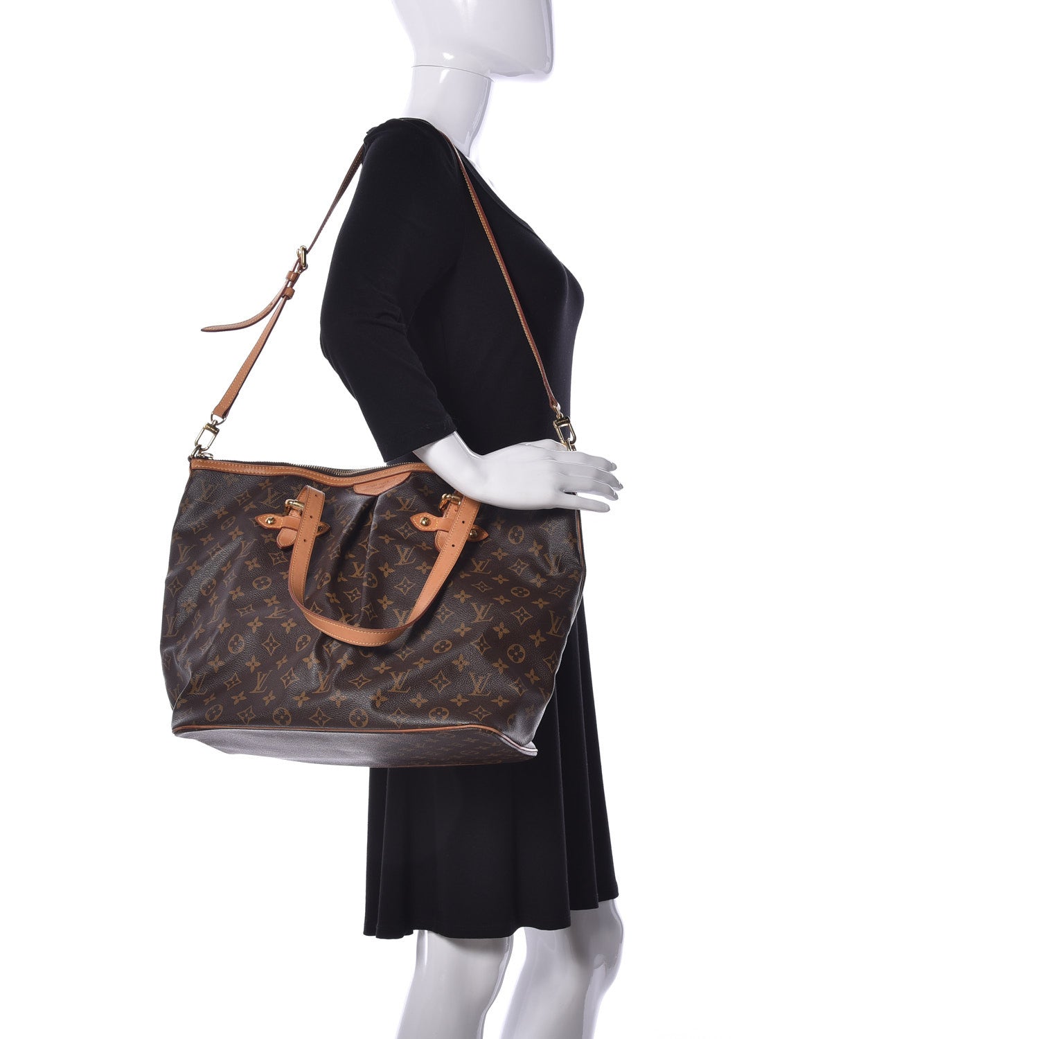 Louis Vuitton Monogram Palermo GM 3 of 23