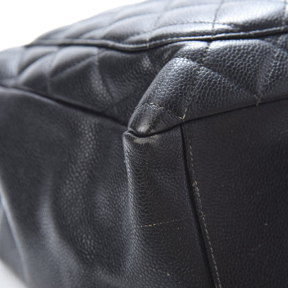 Chanel Caviar Quilted Grand Shopping Tote GST Black 12 of 24