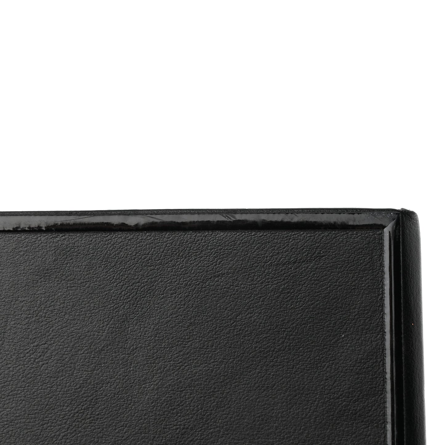 Vitello Grace Light Logo Horizontal Box Crossbody Bag Black