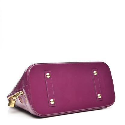 Louis Vuitton Vernis Alma MM Amethyste 4 of 8