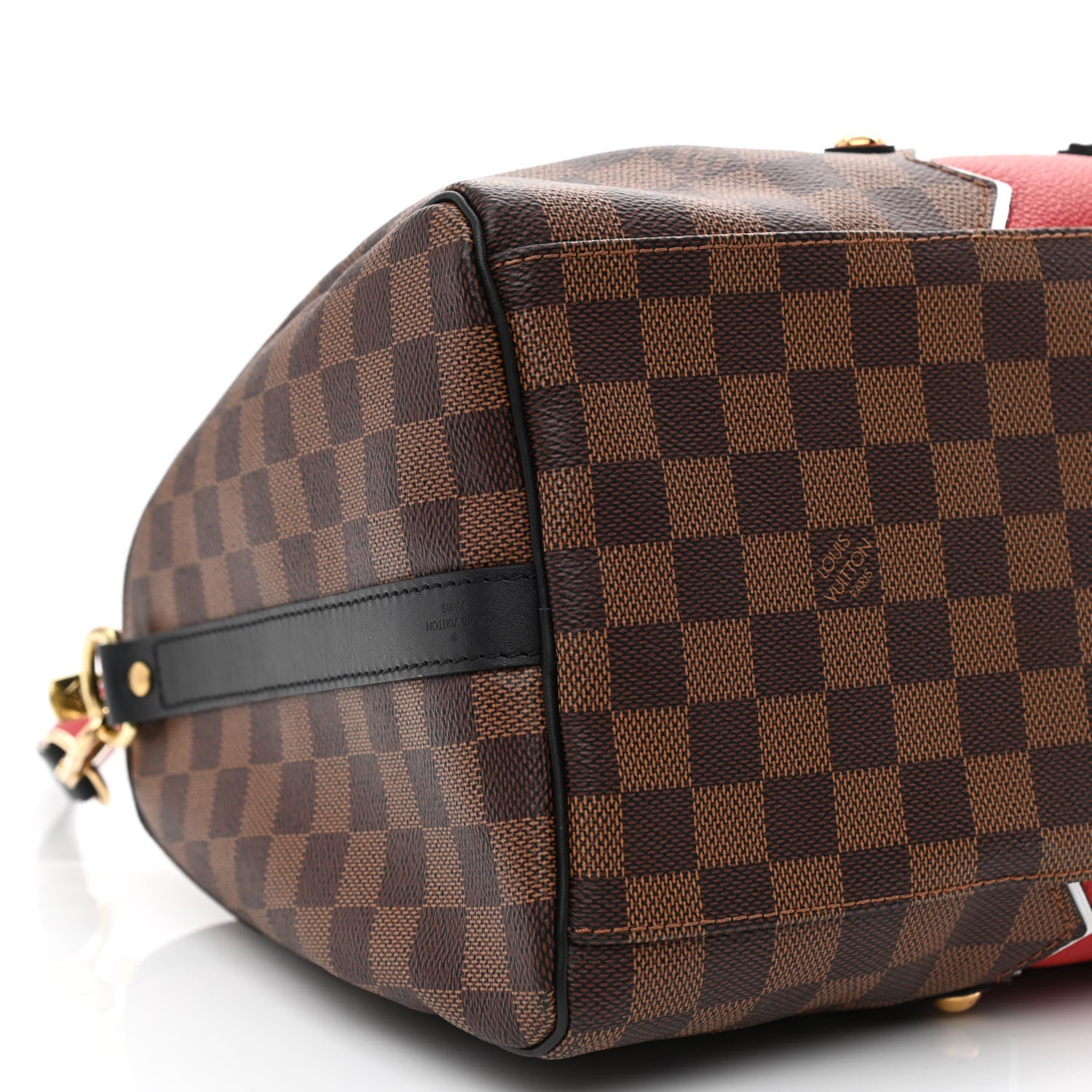 Louis Vuitton Damier Ebene Karakoram Speedy Bandouliere 30 9 of 10