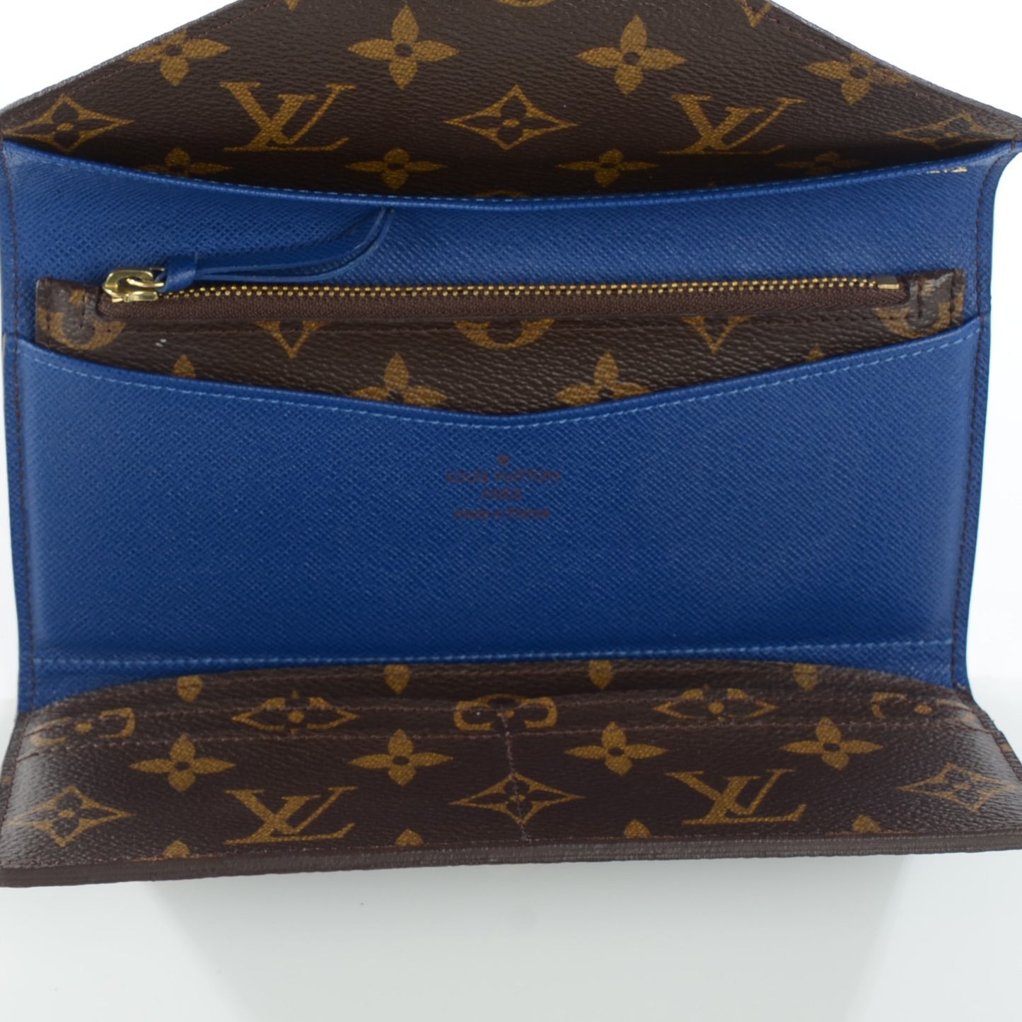 Monogram Josephine Wallet Blue