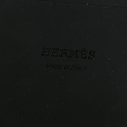 Hermes Glossed Calfskin First Oxford 37 Black 8 of 9