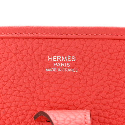 Hermes Taurillon Clemence Evelyne III PM Rose Jaipur 6 of 12