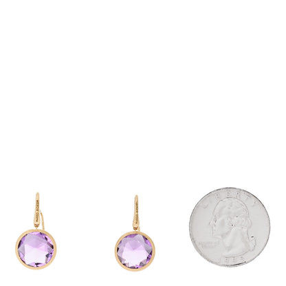 Marco Bicego 18K Yellow Gold Amethyst Jaipur Drop Earrings 2 of 4