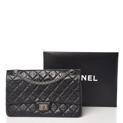 Chanel Aged Calfskin Quilted 2.55 Reissue 226 Flap Black 12 of 12