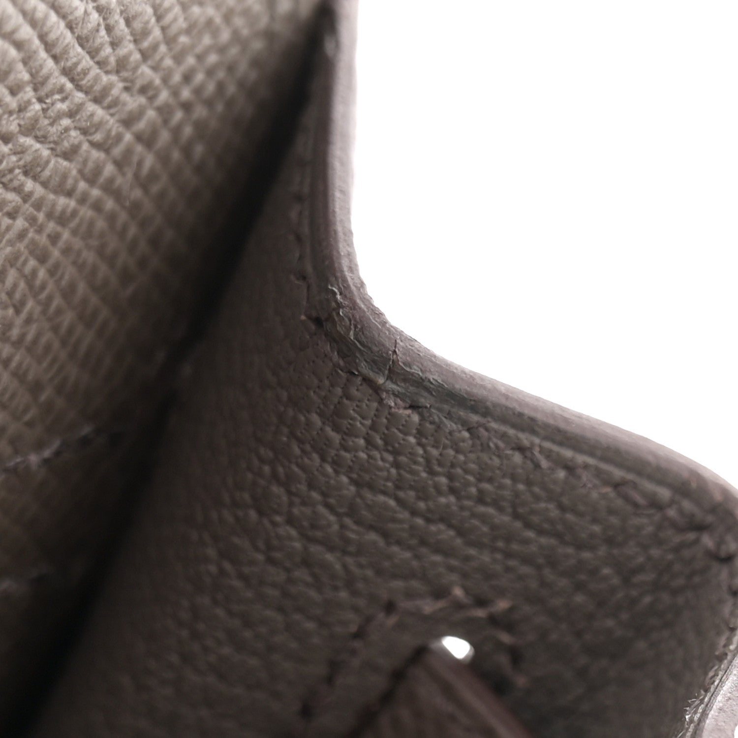 Hermes Epsom Kelly Sellier 25 Etain 11 of 12