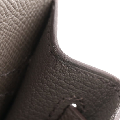 Hermes Epsom Kelly Sellier 25 Etain 11 of 12