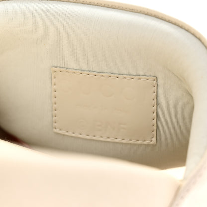 Gucci X BNF Nappa Pantoufle Bananya Womens Pool Slide Sandals 40 Mystic White 9 of 10
