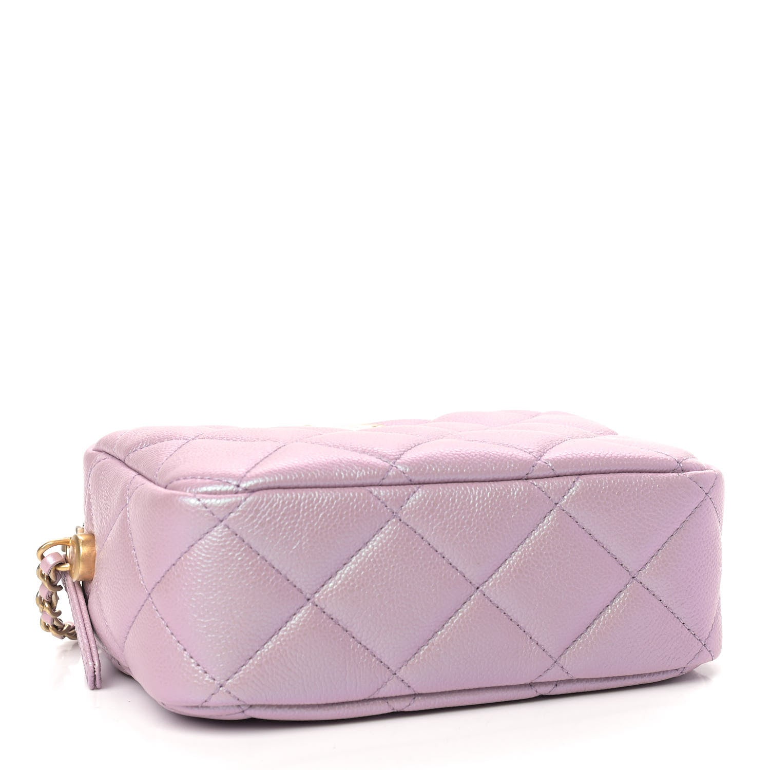 Chanel Iridescent Caviar Quilted Mini My Perfect Camera Case Pink 3 of 8
