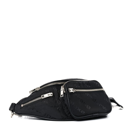 Alexander Wang Nylon Logo Printed Attica Belt Bag Black 4 of 11