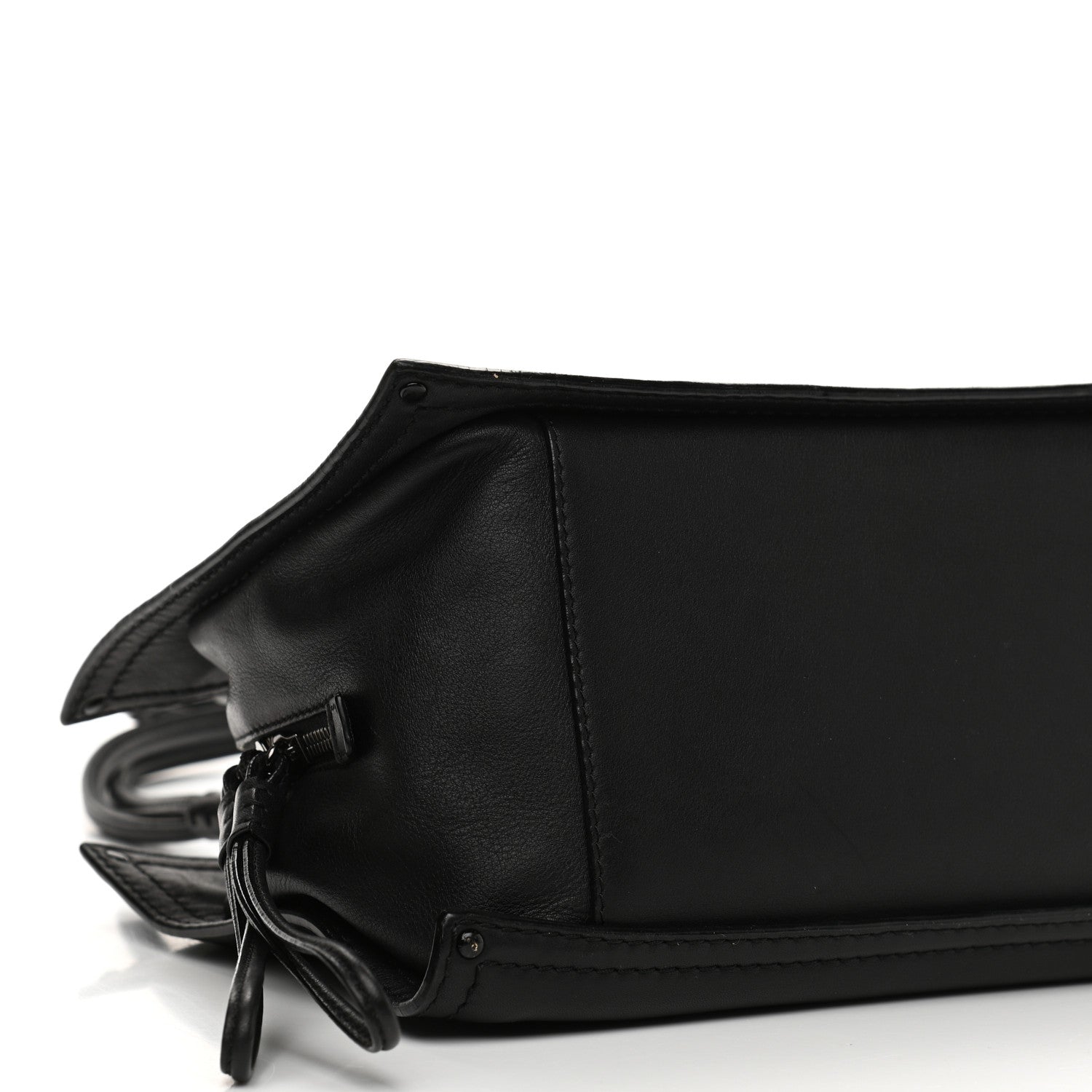 Loewe Nappa Chain Logo Shopper Tote Black 9 of 14