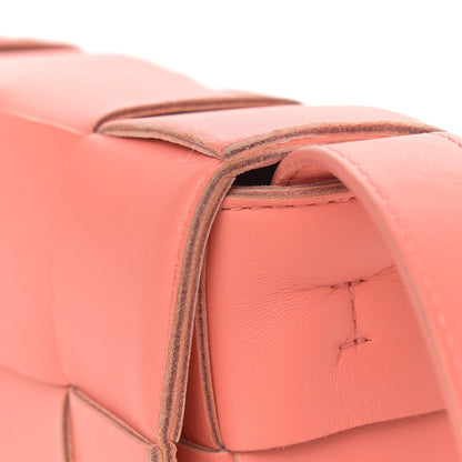 Bottega Veneta Nappa Maxi Intreccio Cassette Bag Peach 11 of 12