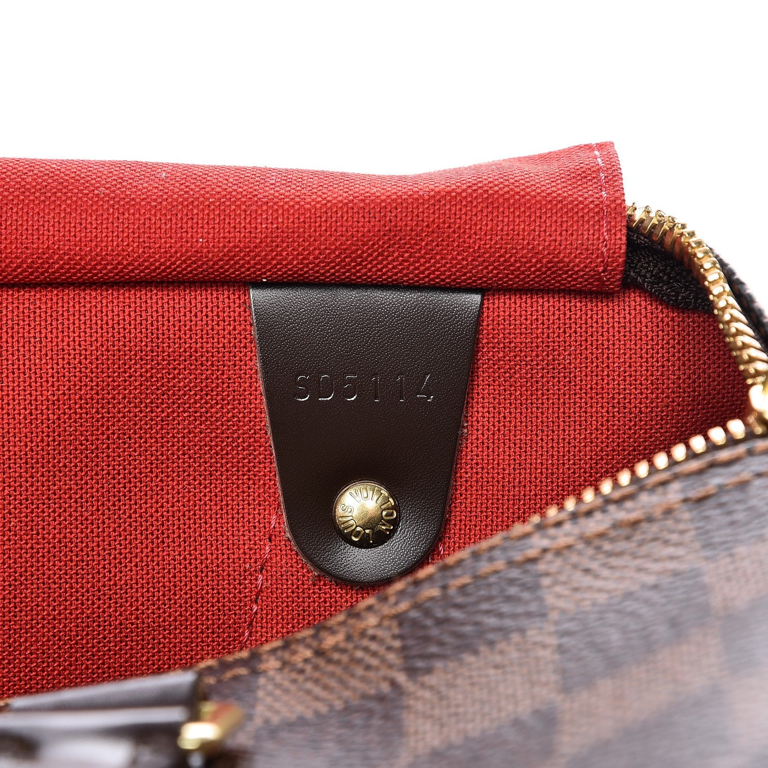 Louis Vuitton Damier Ebene Speedy Bandouliere 30 7 of 9