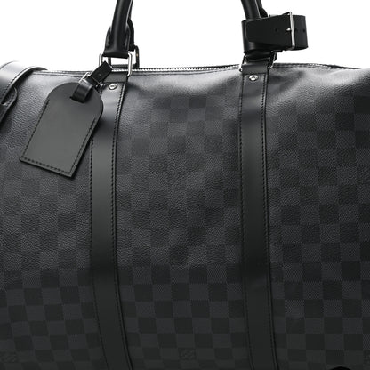 Louis Vuitton Damier Graphite Keepall Bandouliere 55 8 of 10
