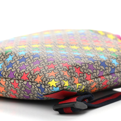 Gucci Soft GG Supreme Monogram Star Print Childrens Drawstring Backpack Multicolor 10 of 10