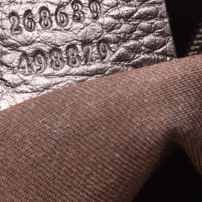 Gucci Nylon Monogram Abbey D Ring Tote Dark Brown 7 of 9
