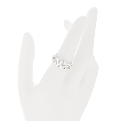 Tiffany Sterling Silver Paloma Picasso Loving Heart Band Ring 54 7 2 of 4