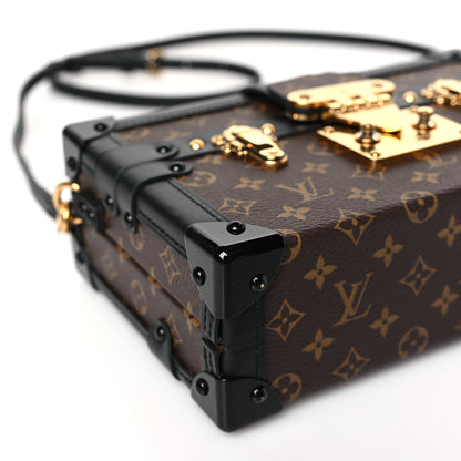 Louis Vuitton Monogram Petite Malle Black 7 of 9