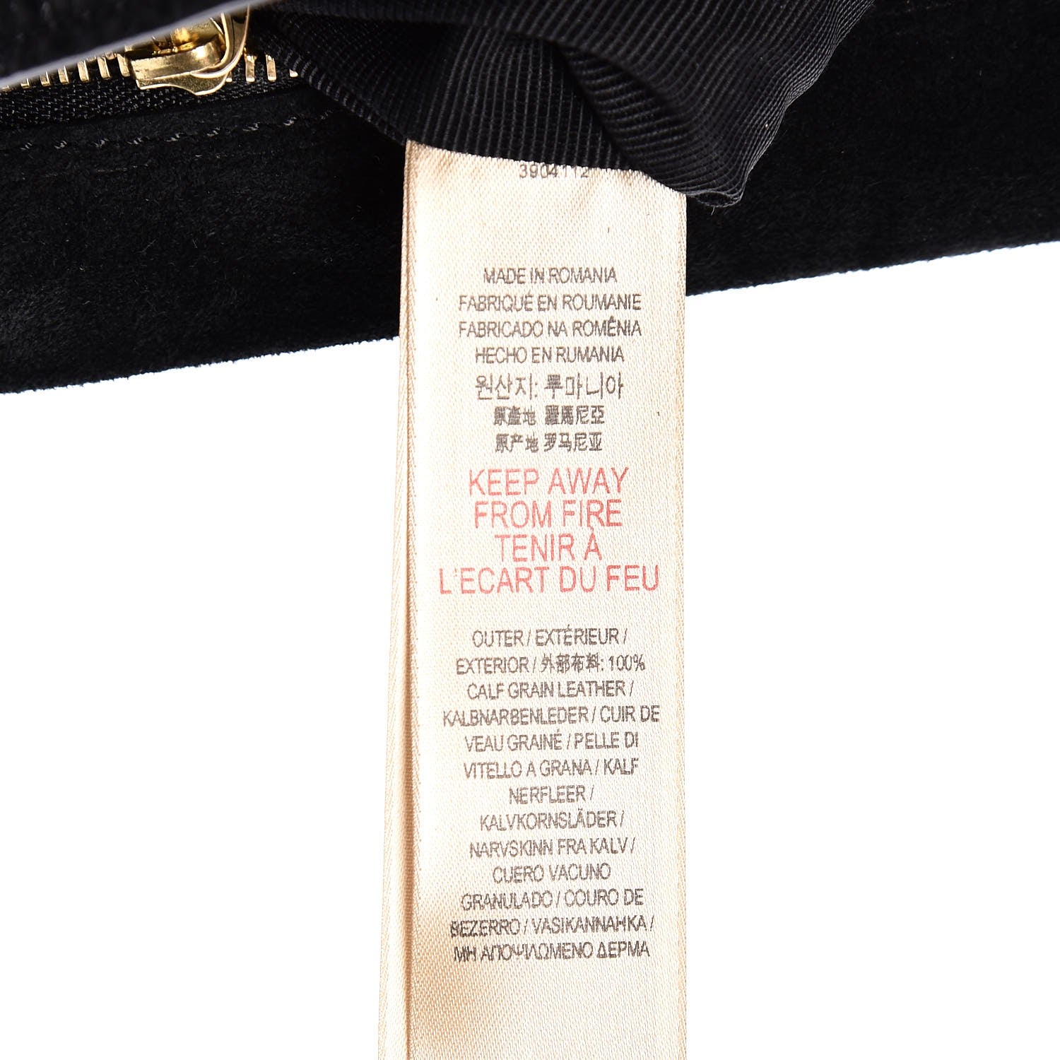 Burberry Signature Grain Medium Mildenhall Crossbody Bag Black 7 of 10