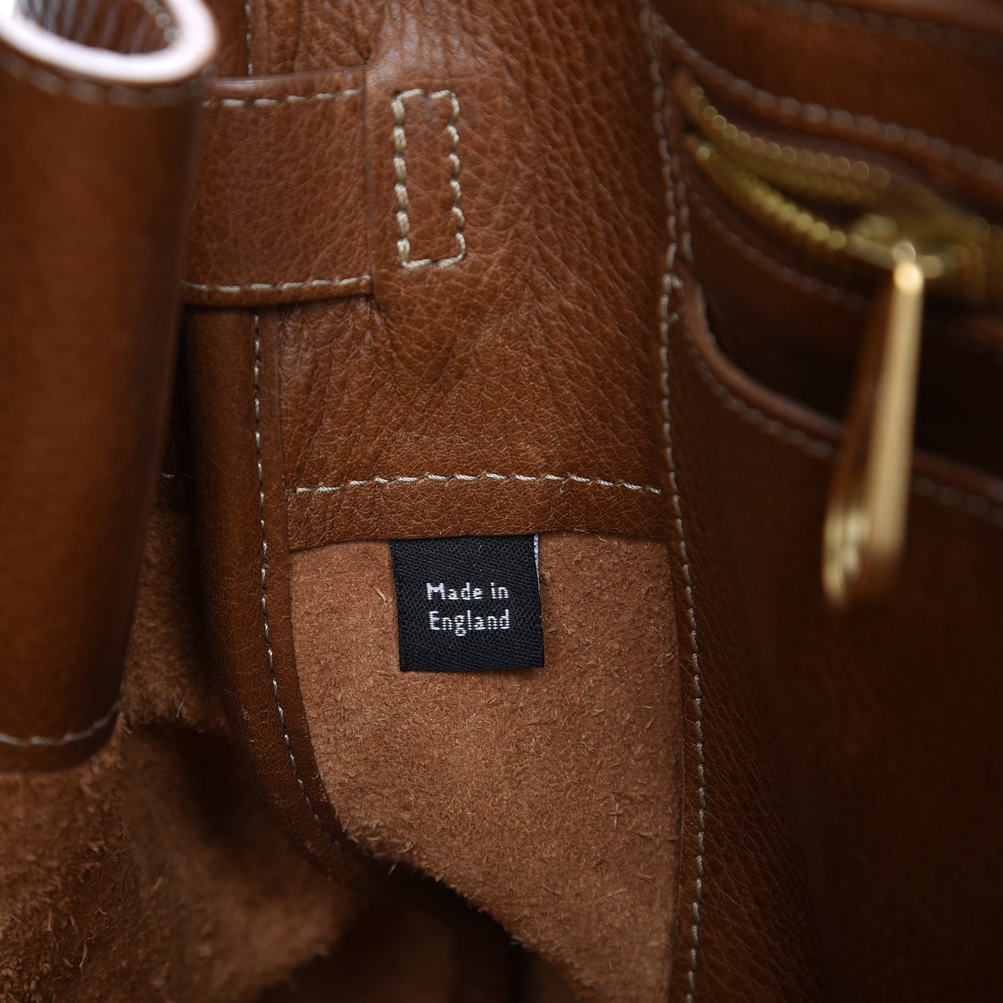 Natural Leather Bayswater Oak