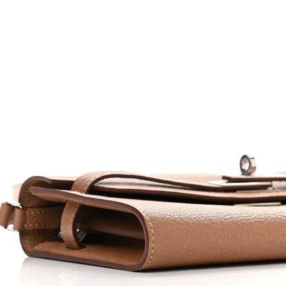 Hermes Chevre Mysore Kelly Wallet To Go Quebracho 8 of 9