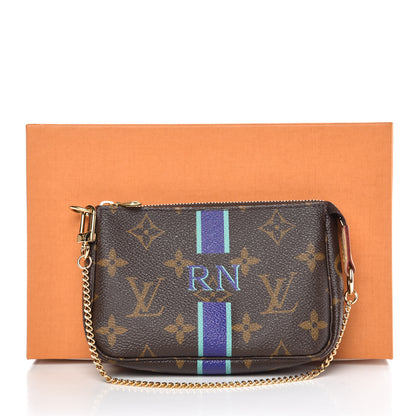 Louis Vuitton Monogram My LV Heritage Mini Pochette Accessories Violet Vert Clair 7 of 7