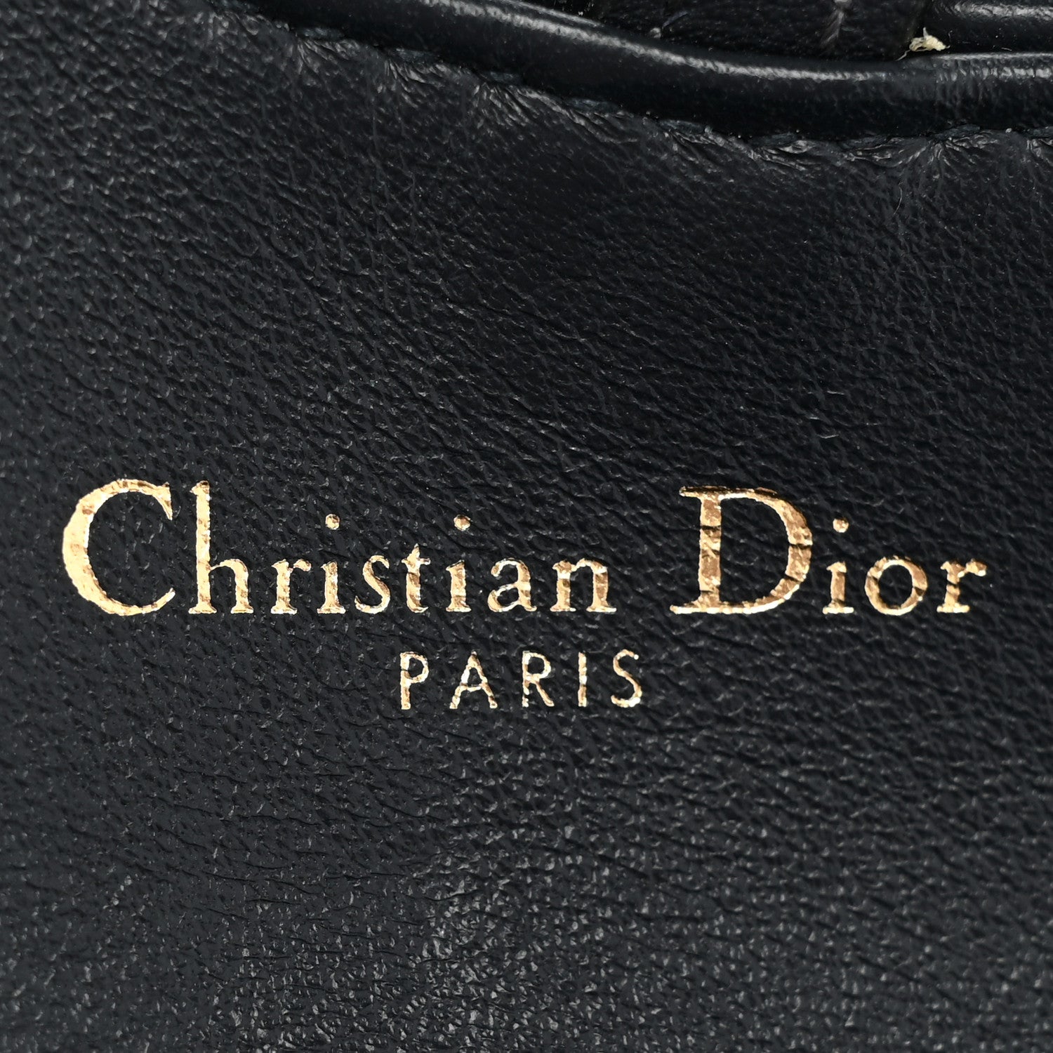 Christian Dior Oblique Nano Saddle Chain Pouch Blue 7 of 9