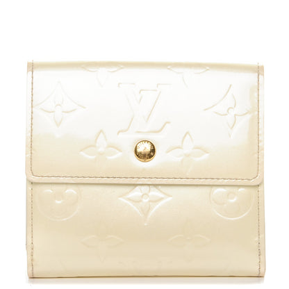 Louis Vuitton Vernis Elise Wallet Perle 1 of 6