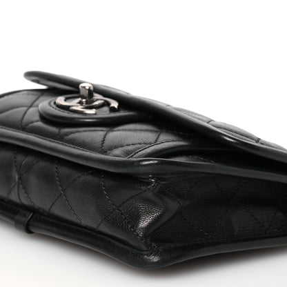 Chanel Calfskin Quilted Mini French Riviera Flap Black 11 of 15