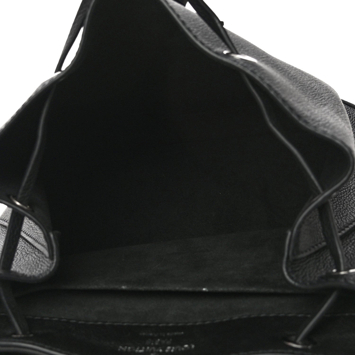 Louis Vuitton Calfskin Lockme Backpack Black 5 of 10