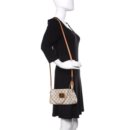 Louis Vuitton Damier Azur Eva Clutch 2 of 10
