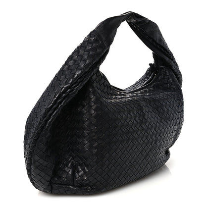 Bottega Veneta Nappa Intrecciato Large Belly Veneta Hobo Black 3 of 11