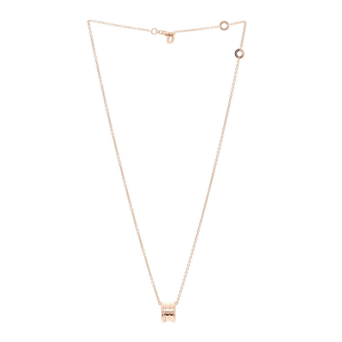 18K Rose Gold B.Zero1 Pendant Necklace