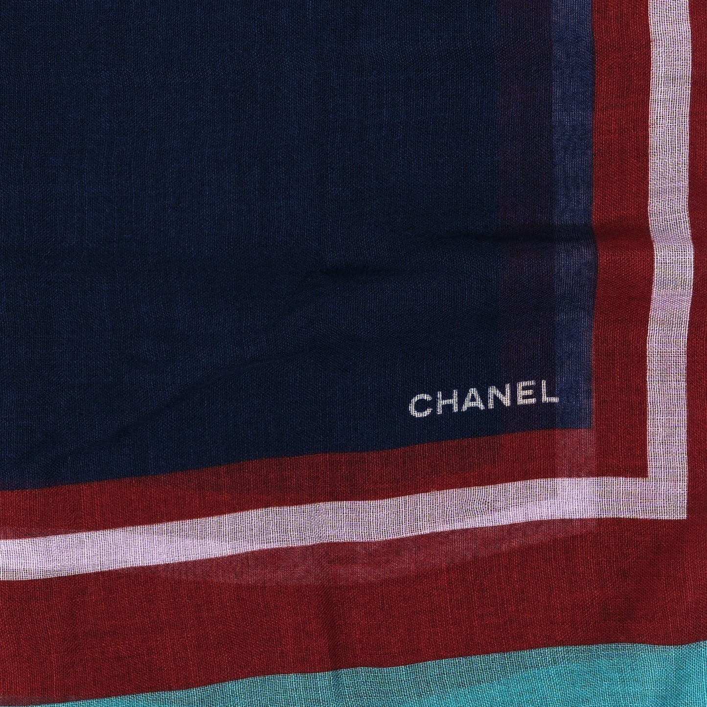 Cashmere Silk Paris Rue Cambon Shawl Multicolor