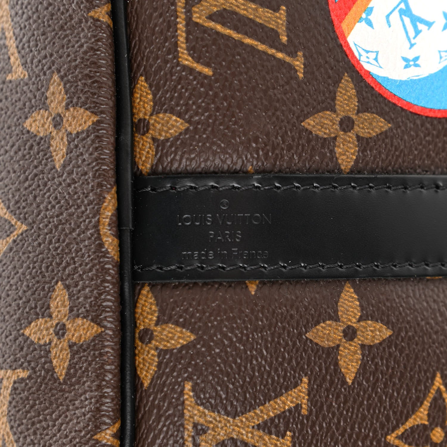 Louis Vuitton Monogram My World Tour Speedy Bandouliere 30 Black 6 of 10