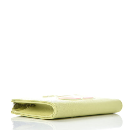 Chanel Caviar Key Holder Case Light Pink Light Green 4 of 9
