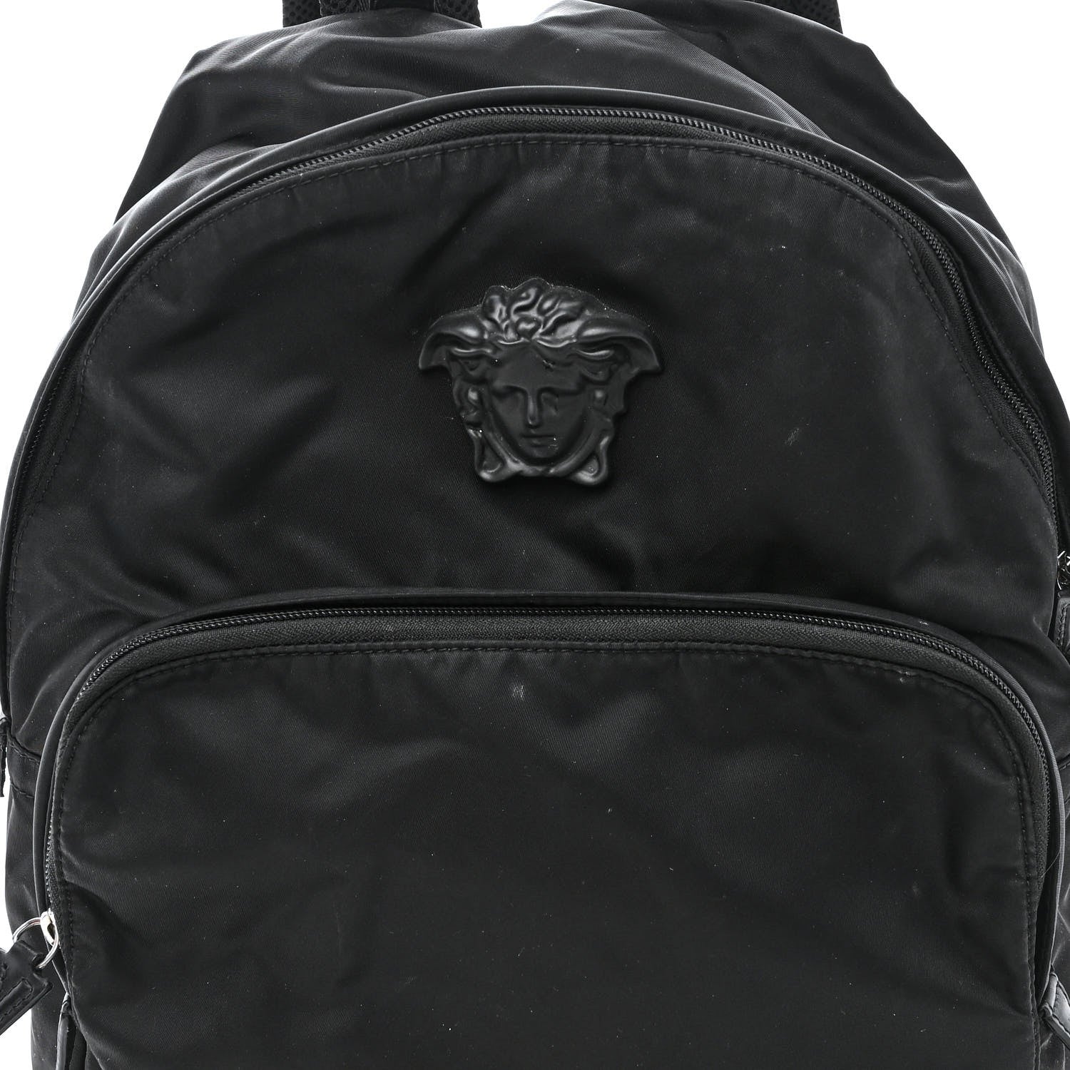 Versace Nylon La Medusa Backpack Black 10 of 16