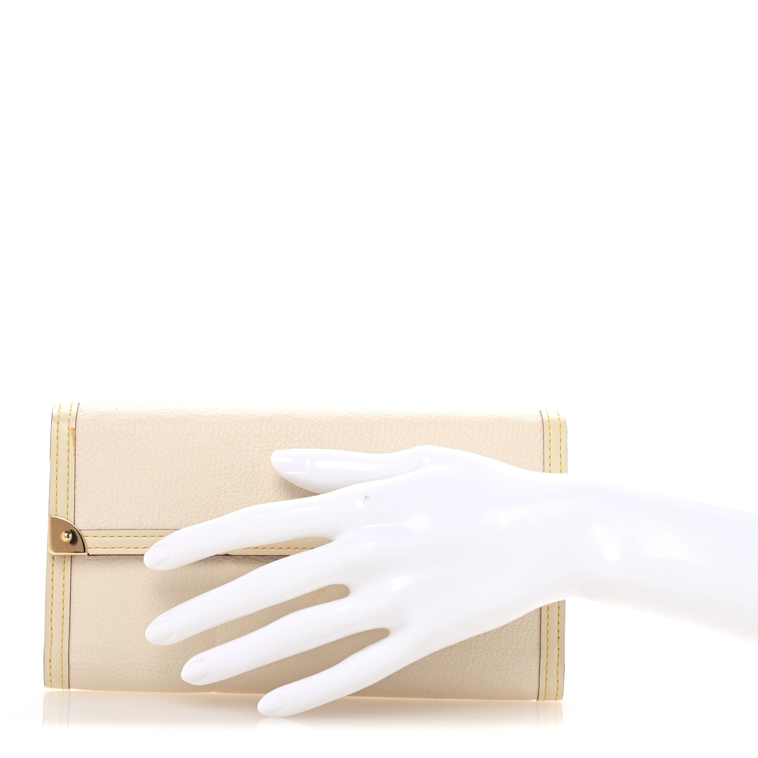 Louis Vuitton Suhali Porte Tresor International Wallet White 2 of 11